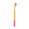 Eco Friendly Bamboo Charcoal Wave Bristles Wooden Bamboo Toothbrush