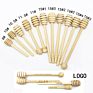 Eco Mini 8Cm 11Cm Natural Wooden Jam Mixer Honey Dipper