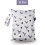 Elinfant Eco-Friendly Portable Waterproof Snack Bag Reusable Baby Diaper Bag 18 X 25Cm