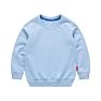 Embroidery Multiple Color Long Sleeves Cotton Plain Kids Baby Sweet Shirt Hoodie Children's Sweater