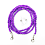 Facemask Lanyard Chain Eyeglass Holder Pearls Beaded Masking Lanyard for Women Glasses