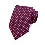 Fashionable Classic Solid Color Jacquard Wedding Party Formal Necktie Polyester Men's Floral Neck Ties with Various Patterns