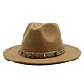 Fedora Hats for Women Cowboy Hat Felt Western Ladies Stageholidsy Party Wide Brim Jazz Cap Sombreros Para Mujeres Gorra