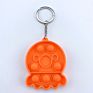 Fidget Toy Decompression Pressing Toy Silicone Base Multi Designs anti Stress Keychain Accessories