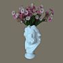 Gothic Resin David Head Resin Sculpture Penholder for Model Home