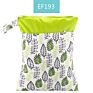Happyflute Polyester Layer Baby Waterproof Zipper Wet Bag Diaper Bag with Handle