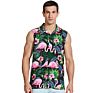 Hawaii Shirt for Men Floral Beach round Bottom Casual