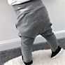 High Waist Baby Girls Big Pp Pants Autumn plus Plush Children Boys Infant Harem Pants Leggings