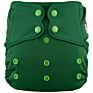in Stock Solid Color Diaper Cover Baby Nappy Reusable Washable One Size Eco Friendly Suede Cloth Inner