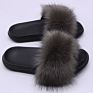 Indoor Fur Women Warm Comfy Fluffy Faux Girls Cozy Ladies Designer Flats Black Home House Bedroom Female Soft Slippers for Kids