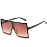 Jheyewear Plastic Big Square Oversized Colorful Women Men Sun Glasses Shades Sunglasses