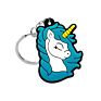 Keychain Cute Rainbow Unicorn Cartoon Key Holder Key Rings Gift for Girl Women Bag Pendant Accessories Jewelry