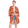 Kimono Beach Wear 100%Viscose Kimonos Women Floral Print Kimono