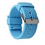 Ladies Red Color Tire Grain anti Skid Quick Release Rubber Silicone Watch Straps