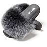 Ladies Vegan Faux Fur Slippers, Little Girls Faux Fur Slippers, Popular Faux Fur Slippers