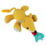 Large Doll Baby Boy Girl Dummy Pacifier Chain Clip Plush Animal Toys Soother Nipples Holder (Not Include Pacifier)