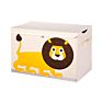 Large Toy Box Chest Storage with Fliptop Lid Collapsible Kids Toys Boxes Bins Organizer for Playroom Closet Home Organization