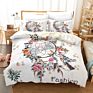 Luxury Logo100% Polyester Queen Size King Size Duvet Cover 3D Print Bedding Set
