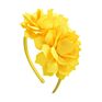 Luxury Princess Children Hairbands Wedding Accessories Girls Headband Baby Big Chiffon Flower Hairband