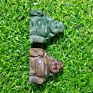 Natural Healing Rose Crystal Crafts Hand Carved Vivid Buddha Maitreya Figurine for Buddhism