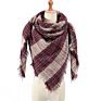 Newest Triangle Scarf for Women Plaid Shawl Cashmere Scarves Bufanda Blanket &Dropshipping