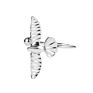 No Pierced Ear Clip Cross C Shape Clip on Earrings Ear Cuff Women 925 Sterling Silver Jewelry Wrap Ear Cuff