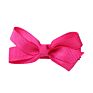 One Piece Grosgrain Ribbon Bow Hairpin Girl's Hair Bows Boutique Solid Hair Clip Handmade Bowknot Clip for Kids Hair Accessories