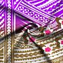 Polynesian Samoan Tribal Design Digital Printing 100% Polyester Fabric