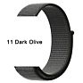 Qiman Nylon Iwatch Band Replacement Strap Nylon Loop Watch Band for Apple Watch Fabric Nylon Strap for Iwatch 7/6/5