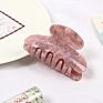 Qiyue Marble Acrylic Acetate Hair Clips Claw for Girls and Women