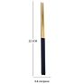 Reusable Black and Gold Luxury Hotel Wedding Flatware Set Stainless Steel Cutlery Sets with Box