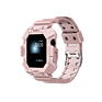 Sport Tpu Jelly Watch Band Shockproof Waterproof Watch Strap with Cover for Apple Watch Band Army