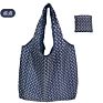 Sublimation Recycled Tote Ecobag 190T Foldable Shopping Bag Reusable Tote Nylon Waterproof Grocery Rip Stop Polyester Bag