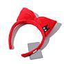Theme Park Black Spider Hairband Plush Headband for Halloween