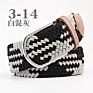 Unisex Multiple Option Stretch Belt Braided Elastic Stretch Fabric Belt Casual Weave Canvas Woven Belt