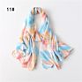 Women Soft Ombre Chiffon Scarf Long Scarves Shawl Gradient Polyester Hijab Lightweight Sun Proof Long Muslim Head Wraps