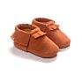 Baby Soft Flock Tassel Moccasins