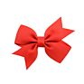 2.2 Inch Small Swallow Tail Ribbon Hair Bow with Full Lined Clip for Little Baby Girls Kids Hair Accessory 811