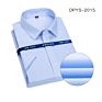 25 Short Sleeve Options 100% Cotton Rts Men's Business Formal Shirt Non Iron Dress Shirt for Men