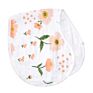 6 Layers Printed Bib and Muslin Baby Burp Cloths Burping Towel