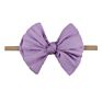 Baby Girls Elastic Bow Headband Hair Bows Knot Nylon Hair Bands Newborn Toddler Kids Headwear Hair Accessories