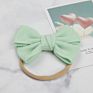 Big Bow Headwrap Baby Headband Top Knot Headbands Turban Newborn Head Band Girl Large Hair Bows Five Set for Kids