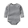 Blank Baby Clothes Onesie Bebes Kids 100% Cotton Long Sleeve Baby Boys Girls Rompers Newborn Baby Bodysuits Ropa Bebe