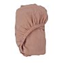 Breathable Bamboo Muslin Baby Crib Fitted Sheets