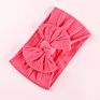 Cable Knit Bows Nylon Headbands Wide Knot Bow Nylon Head Wraps