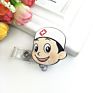 Cartoon Retractable Pull Badge Reel Card Badge Holder Reels for Doctor Dentist Nurse