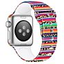 Colorful Rainbow Tye Die Apple Watch Band 44Mm 40Mm Strap for Iwatch Series 7 6 Se 5 4 3 2 1