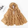 Cotton and Hemp Hollow Out Scarf Muslim Hijab Scarf Malaysia Arab Hijabs Scarfs Muslim