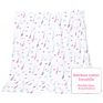 Customised White Designers Comfort Warm Quilt 4 Pack Bamboo Organic Cotton Baby Muslin Wrap Swaddle Blankets