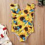 Leopard Baby One-Piece Swimsuit Bathing Kids Girls Tankini Swimwear